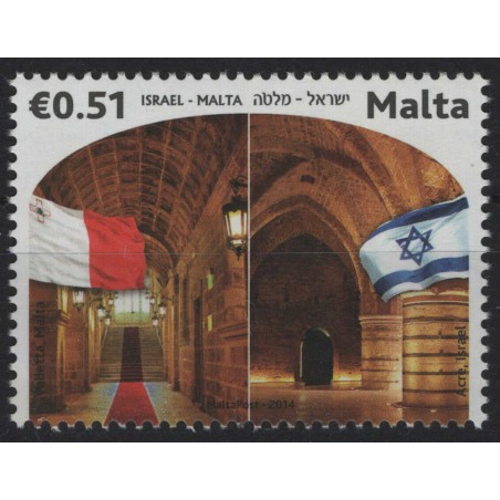 MALTA 2014 Diplomatic Relations with Israel MNH**