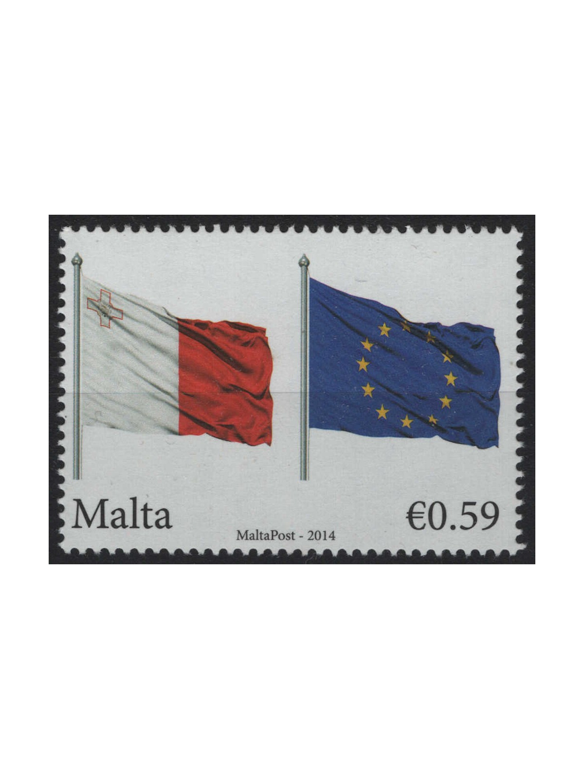 MALTA 2014 Ingresso nell'Unione Europea MNH**