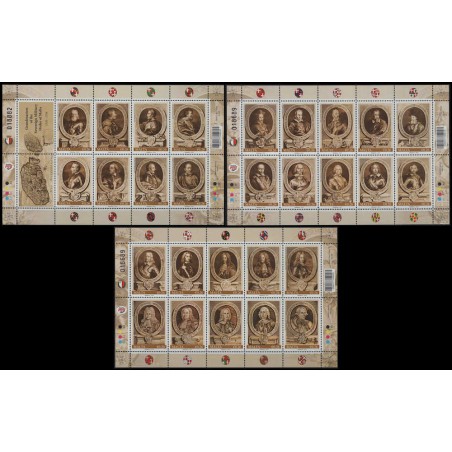 MALTA 2014 Gran Maestri 3 BF MNH**