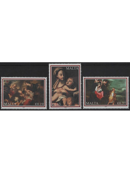 MALTA 2010 Christmas 3v MNH**