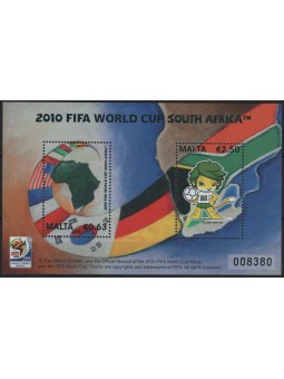 MALTA 2010 FIFA World Cup s/s MNH**