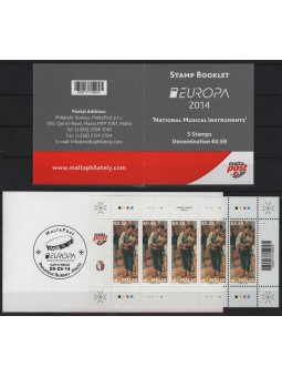 MALTA 2014 Europe (carnet) MNH**