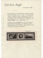 Italia 1933 Servizio Aereo Crociera Nord Atlantica n° 1 MNH** Doppio Certificato