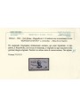 Italia 1934 Servizio Aereo Volo Roma Mogadiscio 10 £ ardesia MNH** Cert.
