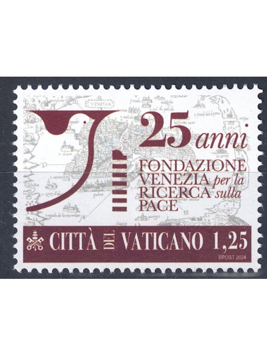 VATICAN 2024 Venice Foundation for Peace Research MNH**