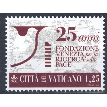 VATICAN 2024 Venice Foundation for Peace Research MNH**