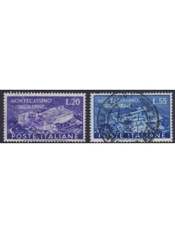 ITALIA 1951 Abbazia di Montecassino 2v us