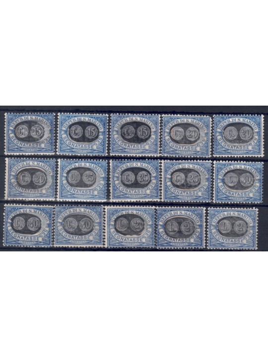 SAN MARINO 1931 Segnatasse 15v MH*