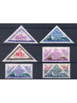 SAN MARINO 1952 Philatelic Day (Airmail) 6v MNH**