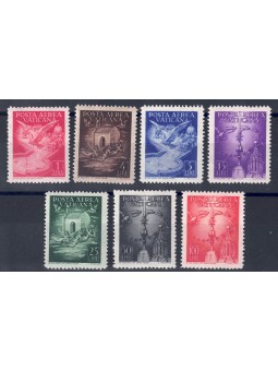 VATICANO 1947 Soggetti vari (posta aerea) 7v MNH**