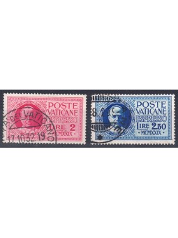 VATICAN 1929 Conciliation, 2v us express