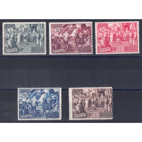 VATICAN 1951 Council of Chalcedon 5v MH*