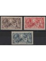 Gran Bretagna 1918 Allegoria cavalli marini la serie della tiratura Bradbury Wilkinson & Co