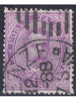 ITALIA REGNO 1879 Umberto I 50c violetto us