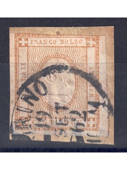 ITALIA REGNO 1862 2c bistro us