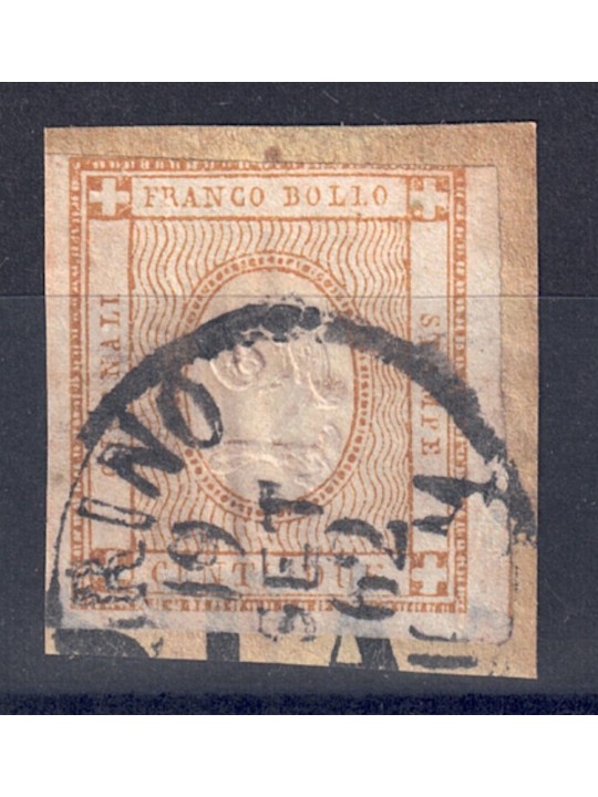 ITALIA REGNO 1862 2c bistro us