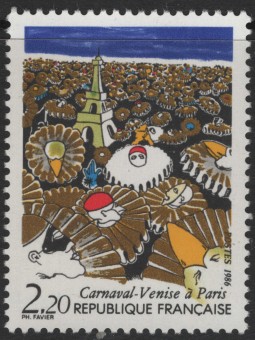 FRANCIA 1986 Carnevale MNH**