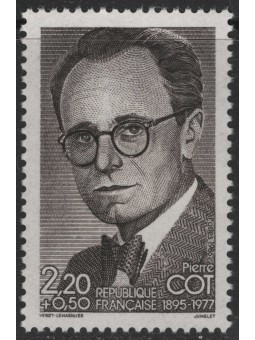FRANCE 1986 Pierre Cot MNH**