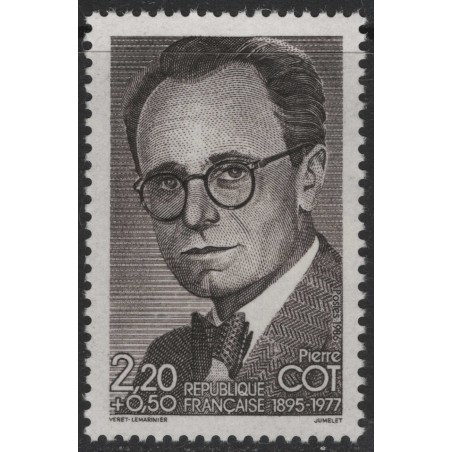 FRANCIA 1986 Pierre Cot MNH**