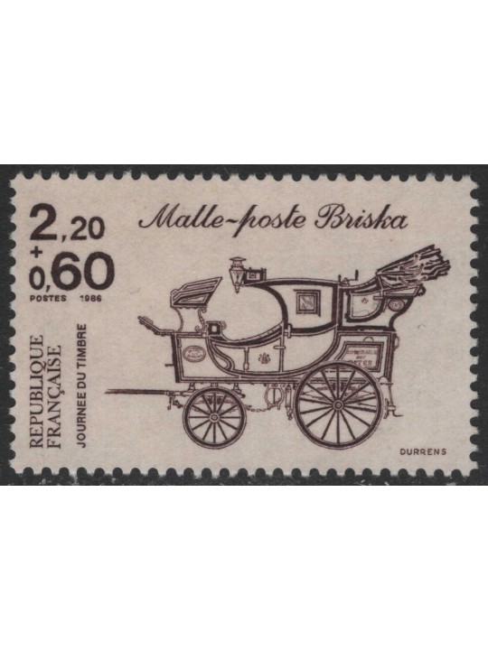 FRANCE 1986 Stamp Day MNH**