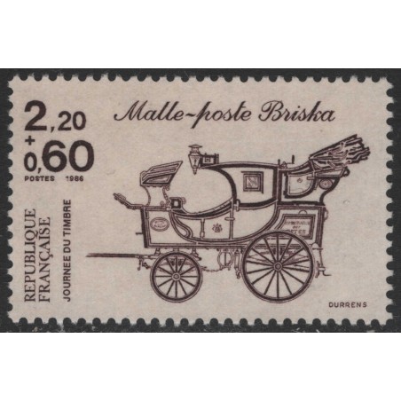 FRANCIA 1986 Giornata del Francobollo MNH**