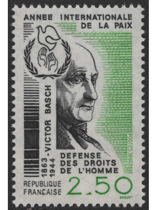 FRANCIA 1986 Anno internazionale della pace MNH**