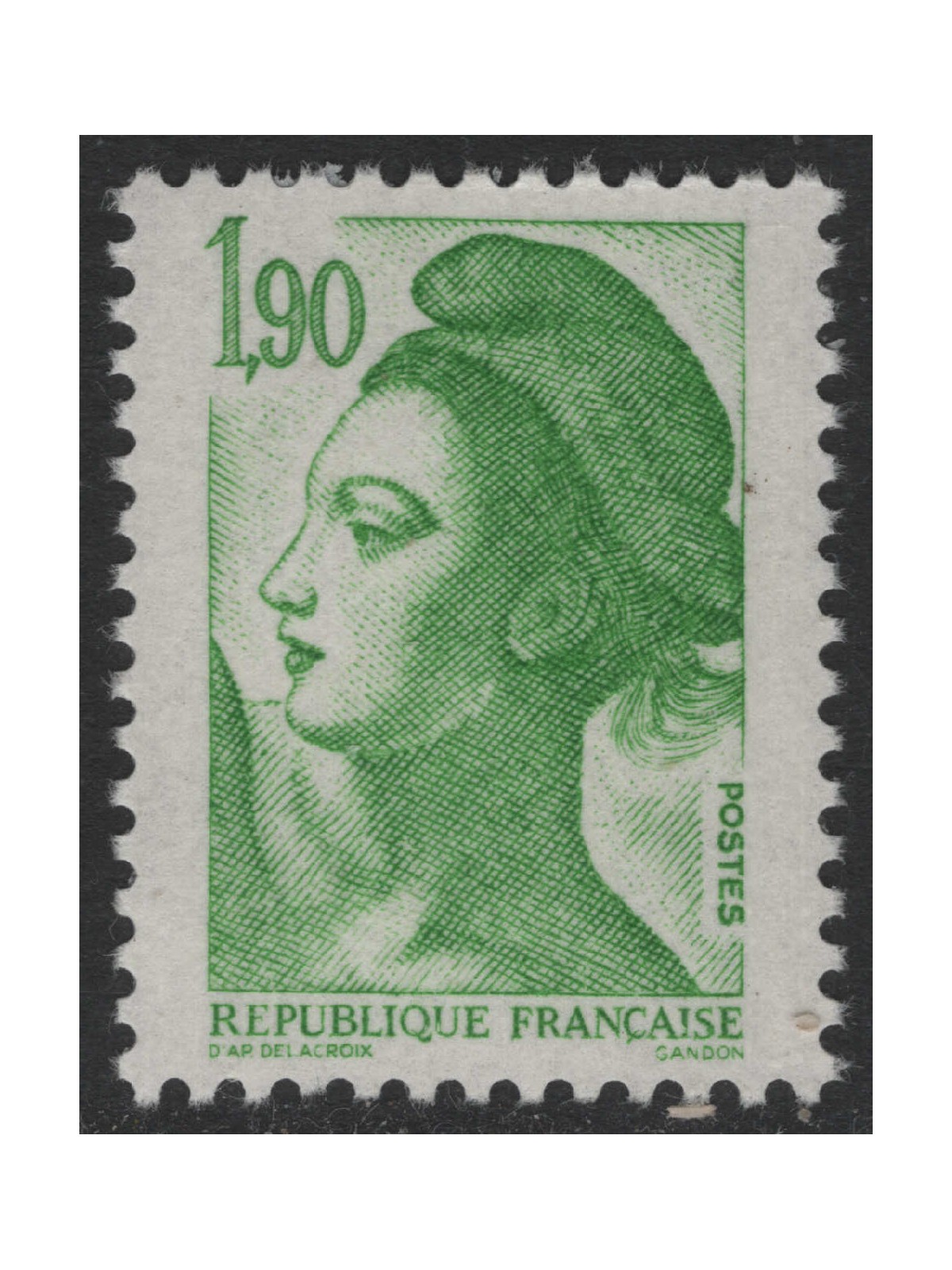 FRANCIA 1986 Libertà (1,90) MNH**