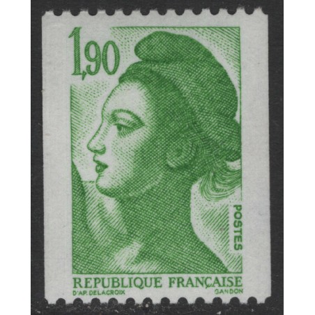 FRANCE 1986 Freedom (coil) MNH**