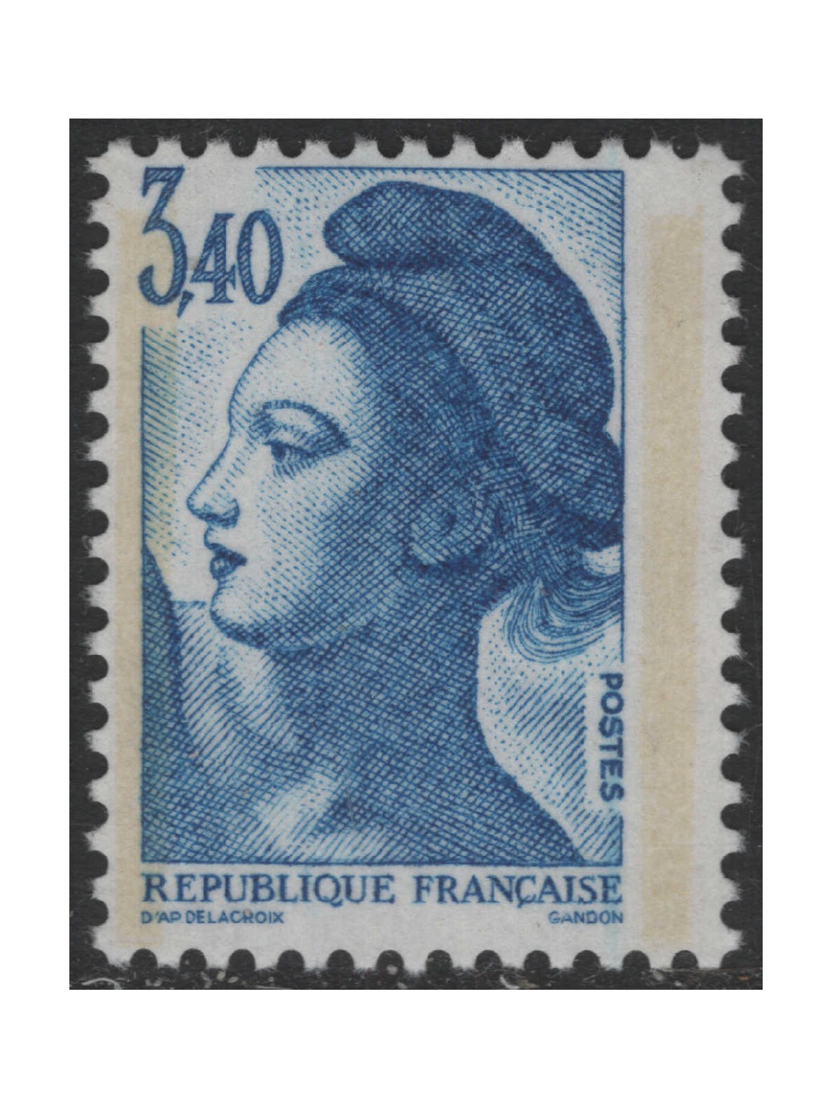 FRANCE 1986 Freedom (3,40) MNH**