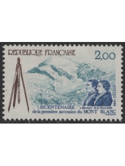 FRANCIA 1986 Scalata del Monte Bianco MNH**