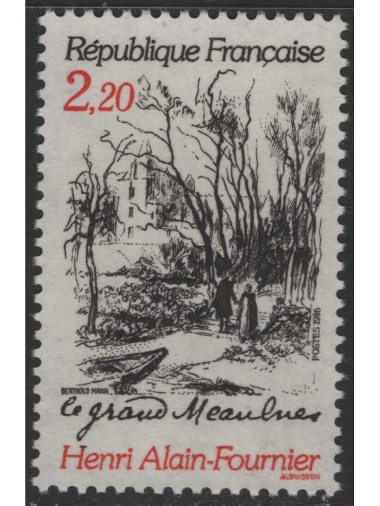 FRANCIA 1986 Henri Alain Fournier MNH**