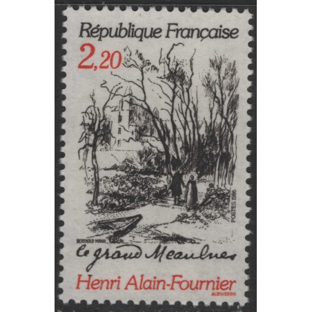FRANCE 1986 Henri Alain Fournier MNH**