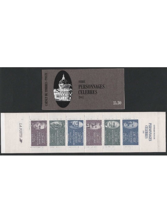 FRANCIA 1987 Personaggi celebri LB MNH**