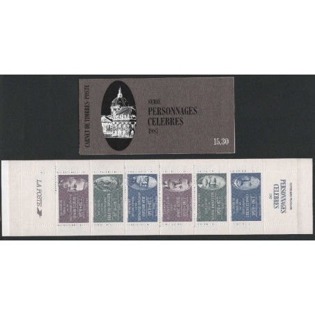 FRANCIA 1987 Personaggi celebri LB MNH**
