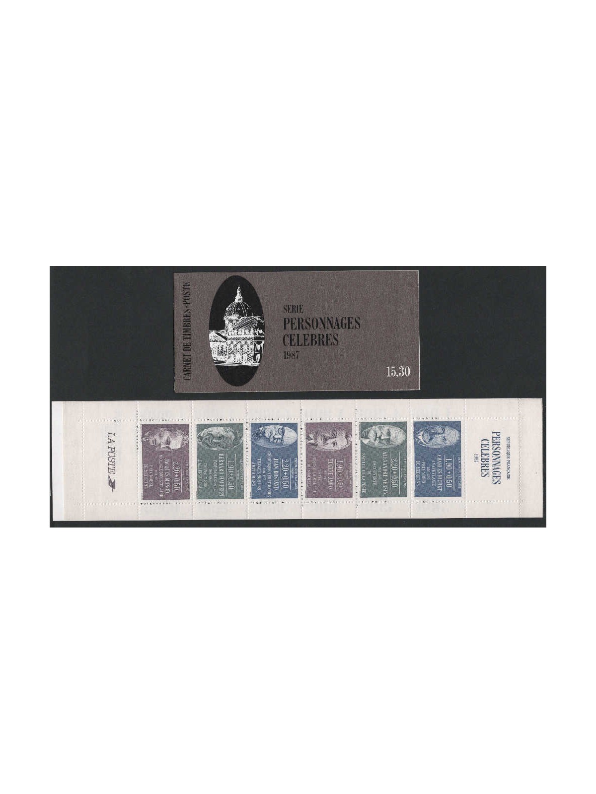 FRANCIA 1987 Personaggi celebri LB MNH**