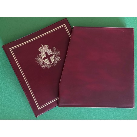 SECRIAN Briefcase with case – Kingdom of Italy (burgundy)