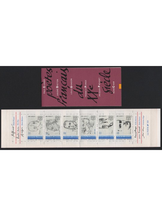 FRANCE 1991 Famous People booklet MNH**