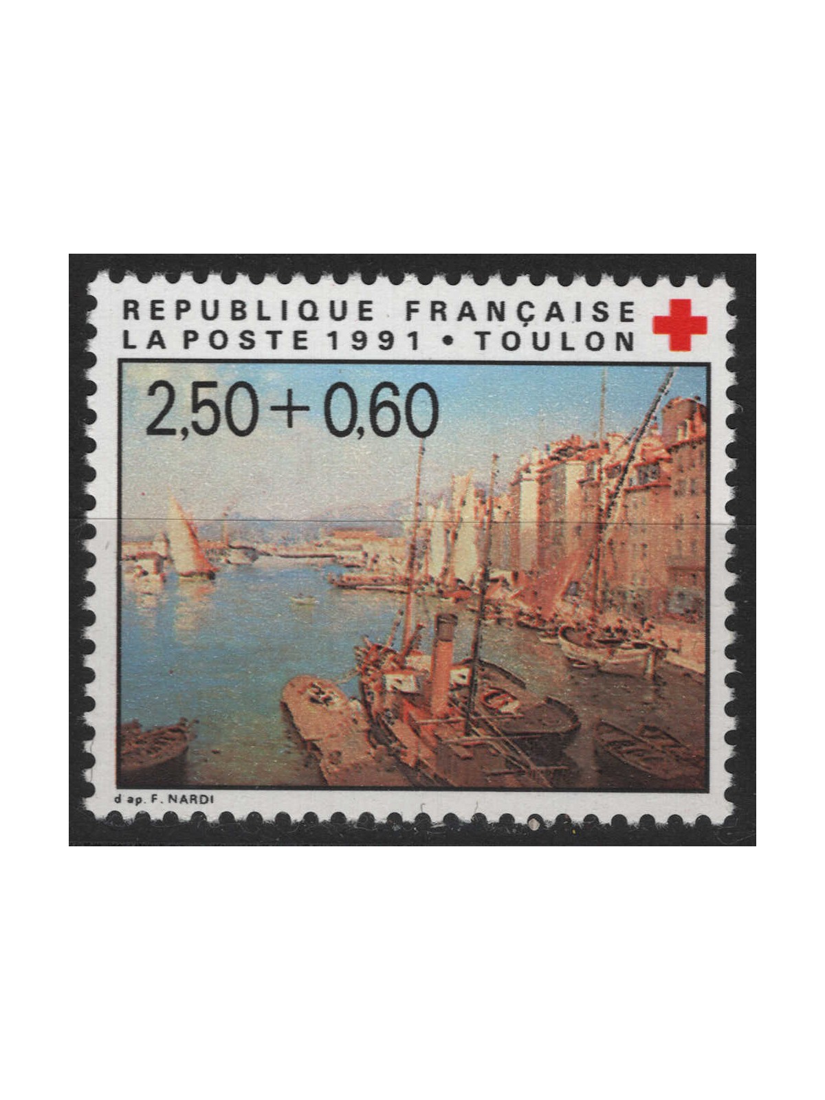 FRANCIA 1991 Pro Croce Rossa MNH**
