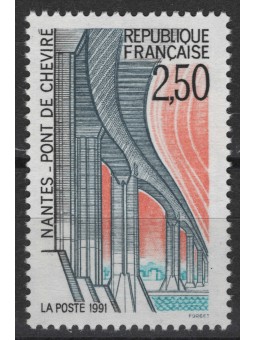 FRANCIA 1991 Serie Turistica (Nantes) MNH**