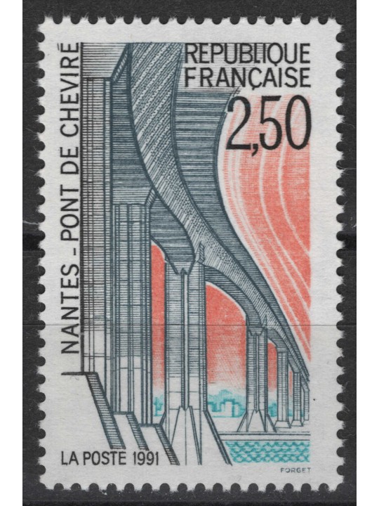 FRANCE 1991 Tourist Series (Nantes) MNH**