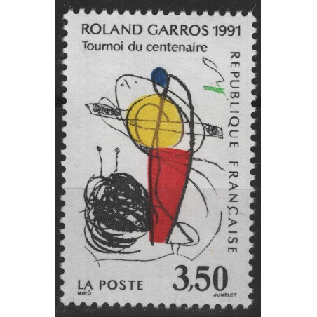 FRANCIA 1991 Roland Garros MNH**