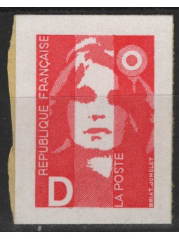 FRANCE 1991 Marianne of the Bicentenary (Letter D 2.50 red) MNH**