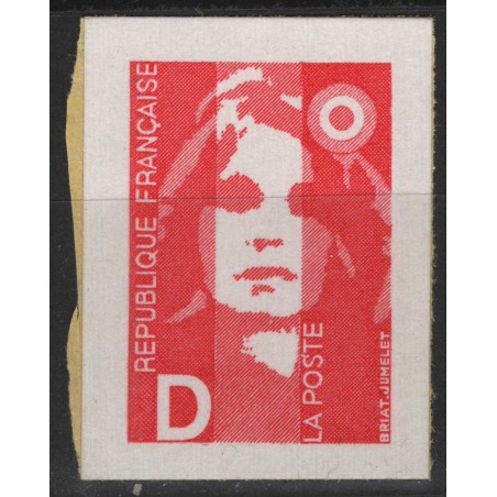 FRANCIA 1991 Marianna del Bicentenario (Lettera D 2,50 rosso) MNH**