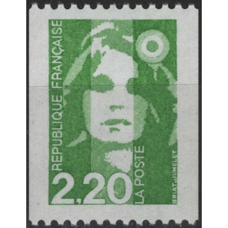 FRANCE 1991 Marianne of the Bicentenary (2.20 green coil) MNH**