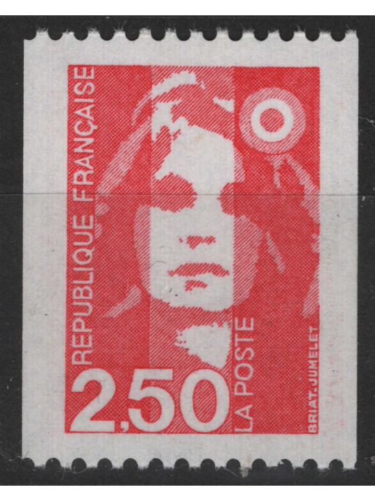 FRANCE 1991 Marianne of the Bicentenary (2.50 red coil) MNH**