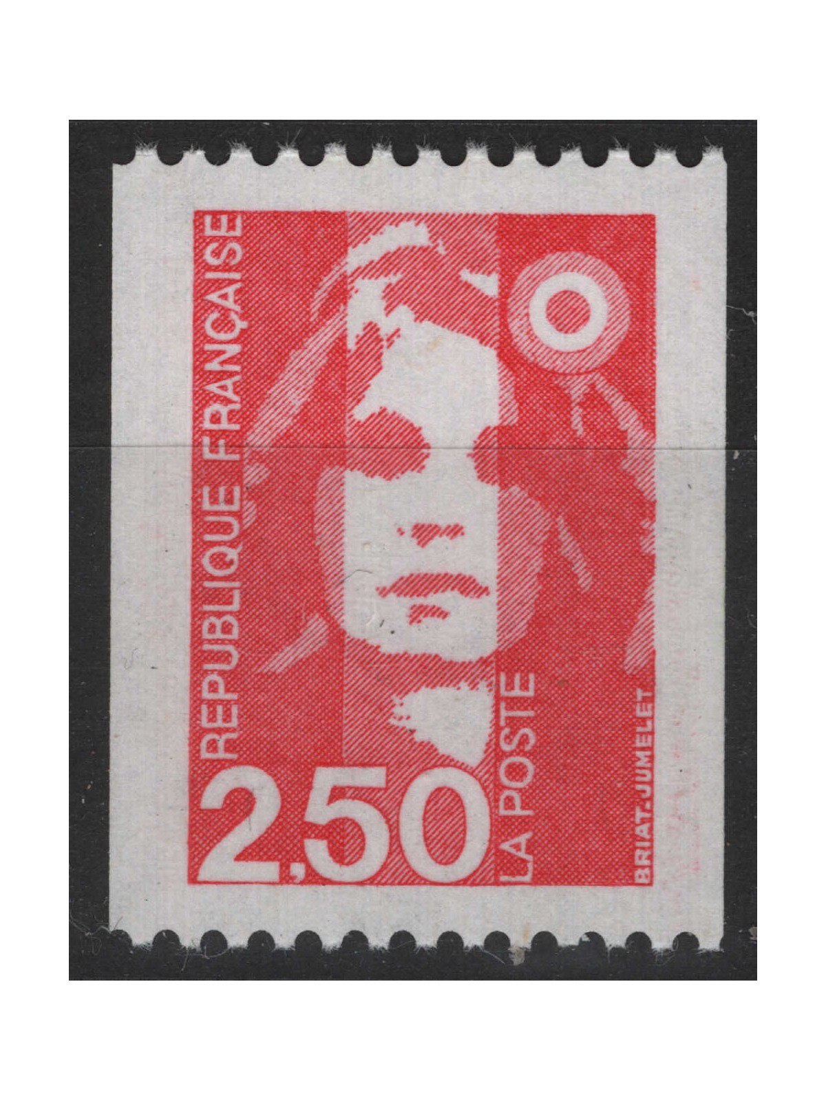 FRANCIA 1991 Marianna del Bicentenario (2,50 rosso coil) MNH**