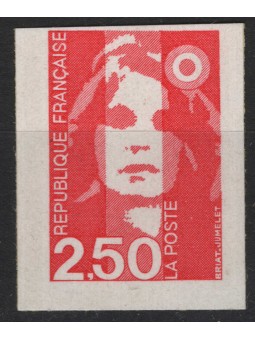FRANCE 1991 Marianne of the Bicentenary (2.50 red imperforated) MNH**