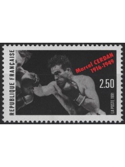 FRANCIA 1991 Marcel Cerdan MNH**