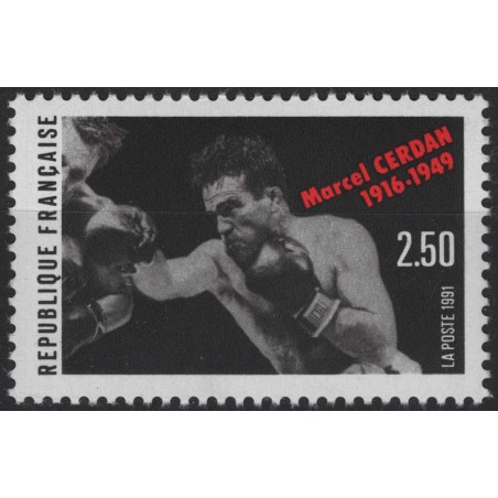 FRANCIA 1991 Marcel Cerdan MNH**