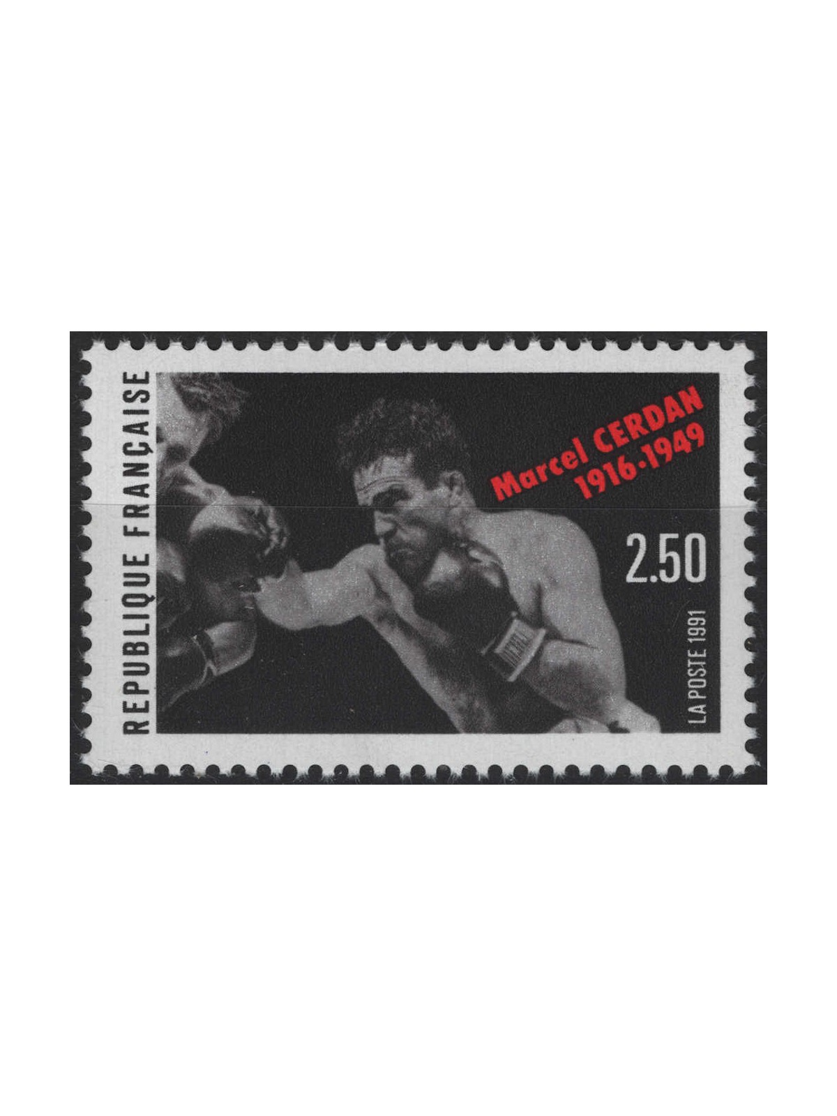FRANCE 1991 Marcel Cerdan MNH**